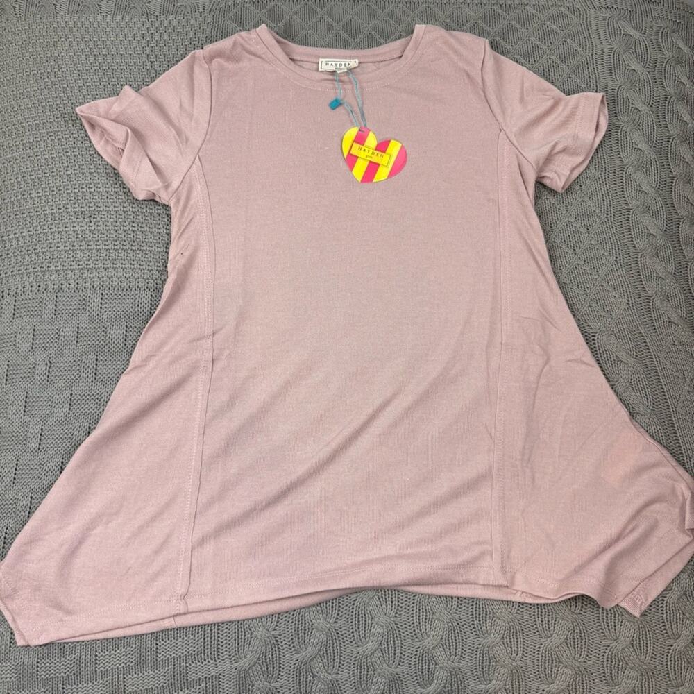 Hayden Blush Pink Short Sleeve Top